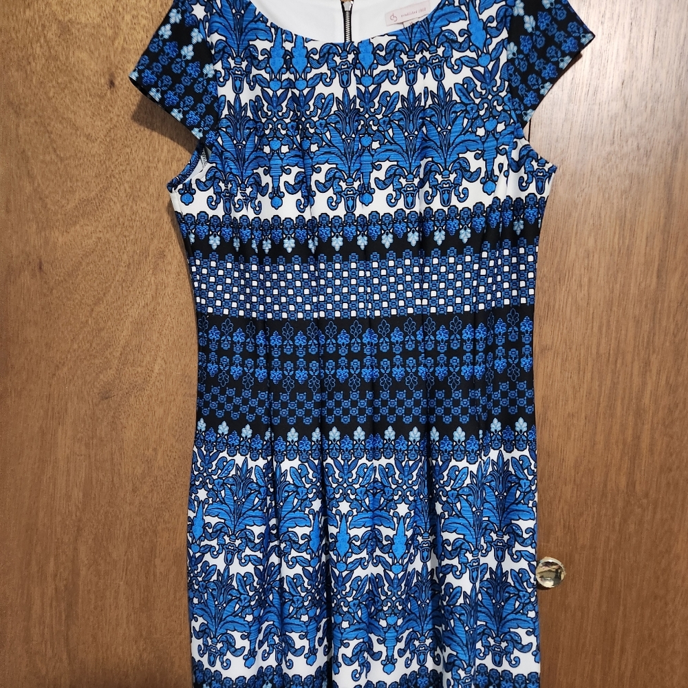 Multi-colored dress from Dress Barn, Size 14